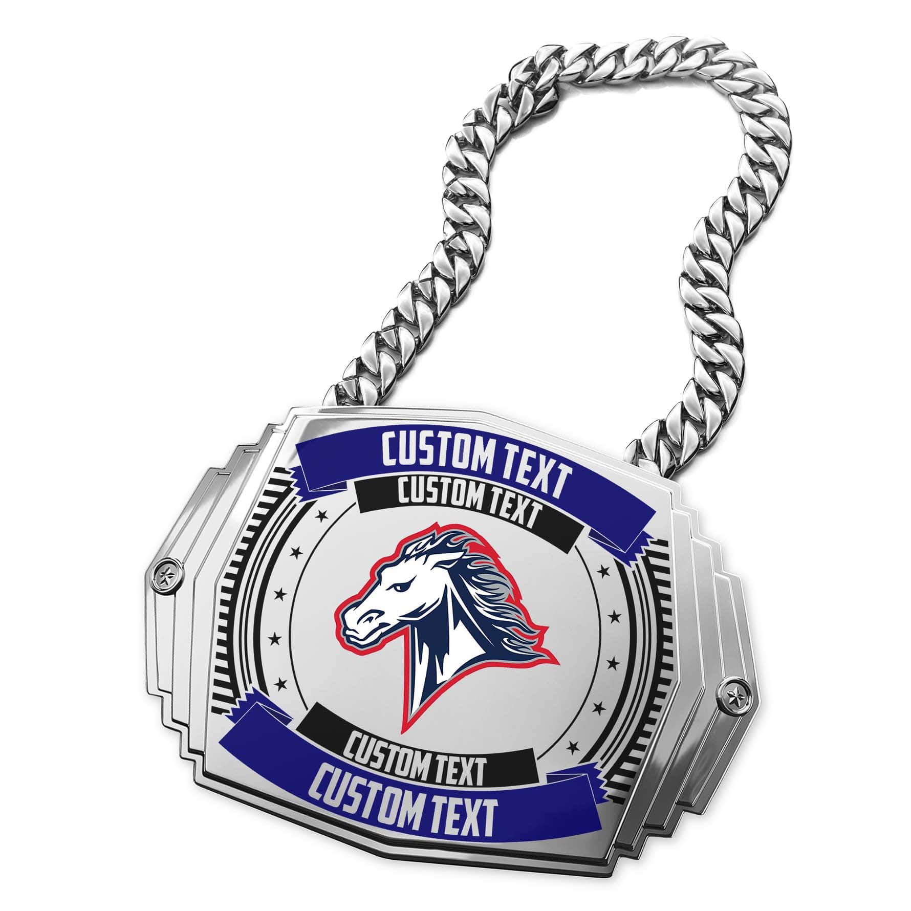 Your School Logo XL Turnover Chain 5lb. - Image 3