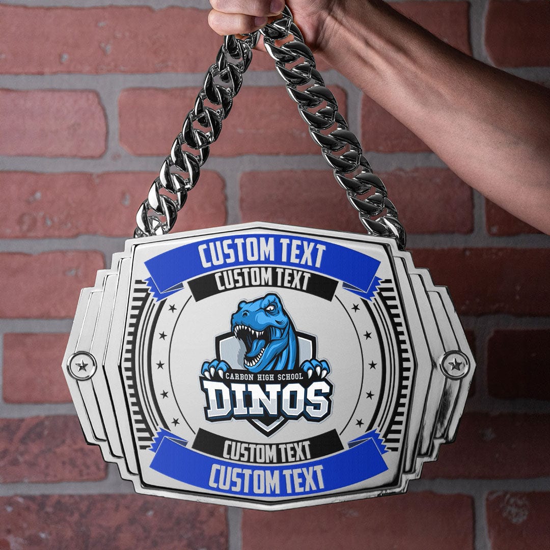 Your School Logo XL Turnover Chain 5lb. - Image 4